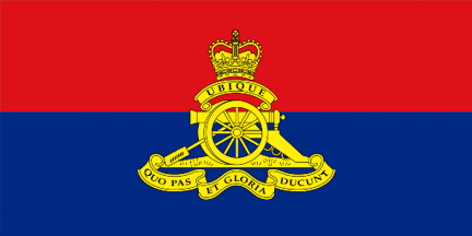 [Royal Canadian Artillery flag]